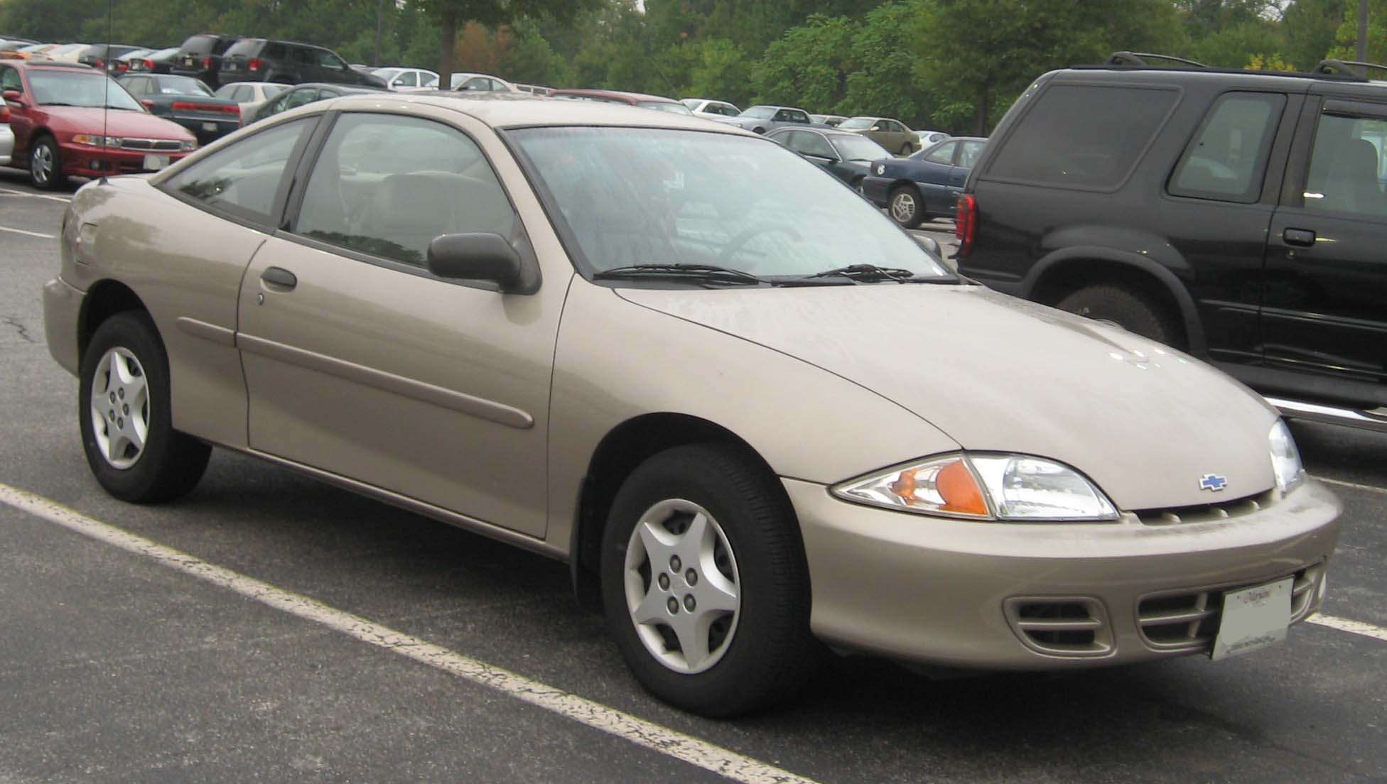  2000-2002 Chevrolet Cavalier coupe 