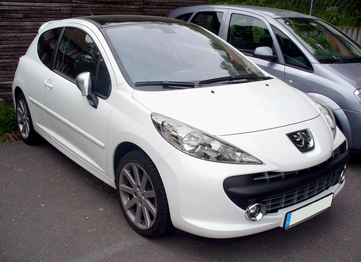  Peugeot 207 RC (с 2007) 