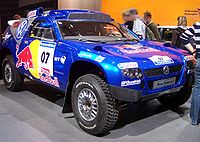   Раллийный Volkswagen Touareg 2007 года